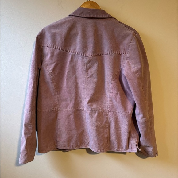 Pink Suede Jacket - Picture 8 of 12